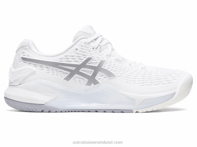 Gel-Resolution 9 White/Pure Silver Asics XXPD2390