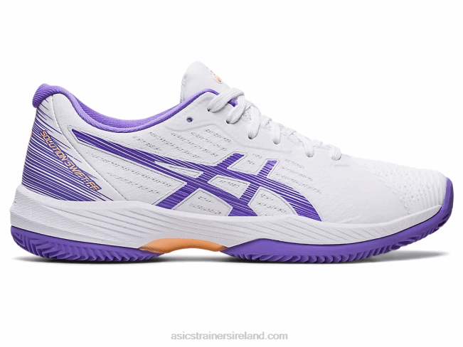 Solution Swift FF Clay White/Amethyst Asics XXPD2569