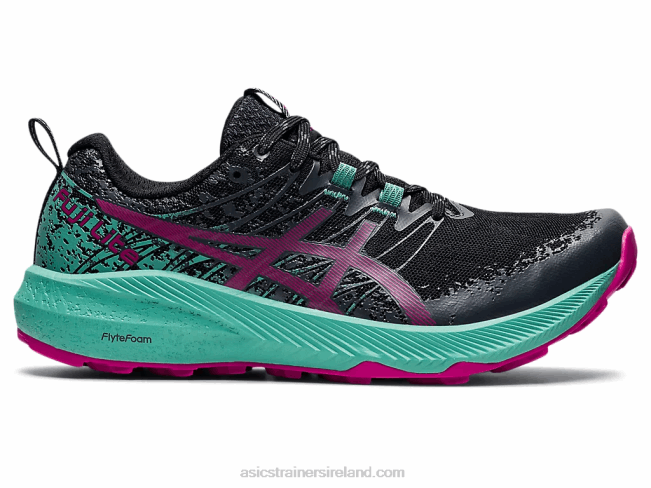 Fuji Lite 2 Black/Fuchsia Red Asics XXPD3586